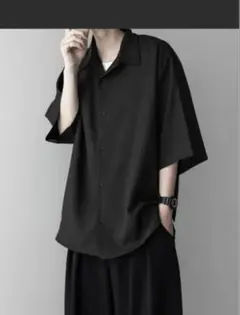 loose synthetic linen over shirt