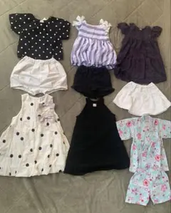 ●美品● 夏用子供服9点　まとめ売り　女の子　100cm