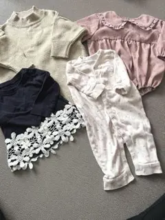 ベビー服セット（ロンパース・カバーオール）