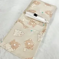 サニタリーケース クマ ゆるふわ ベア ベージュ S8809