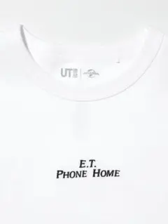 ユニクロ E.T. ユニバーサル名作映画UT　半袖コラボホワイト M