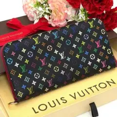 ルイヴィトン LOUIS VUITTON マルチカラーアンソリット長財布 - メルカリ