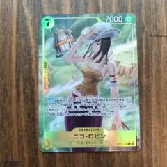 ワンピースカード　ニコ•ロビンRパラレル ナミSR他
