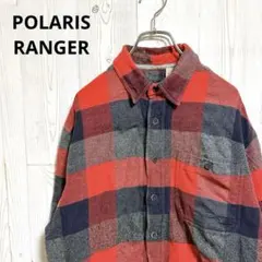 ネルシャツ 古着 m