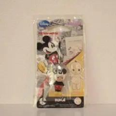 新品　Disney コラボ オールド ミッキー キューピー ストラップ