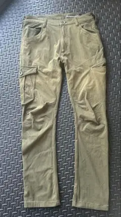 fieldcore ワークパンツ　ストレッチパンツ　カーキ