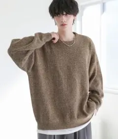 シャギー ニット