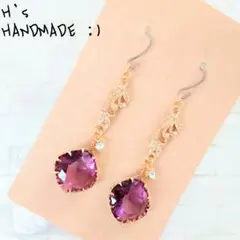 ハンドメイドピアス.163