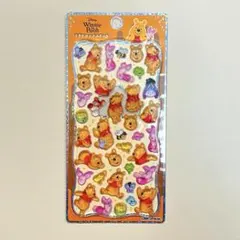 【正規品】新作ディズニー プチドロップステッカー プーさん