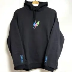 RAGEBLUE パーカー オーバーサイズ プリント 黒