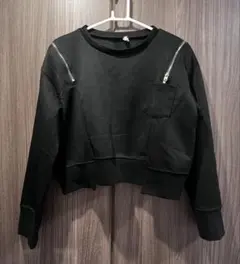 ショート丈 スウェット