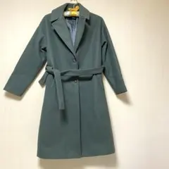 O.F.B. 韓国 チェスターコート モスグリーン　Mサイズ位