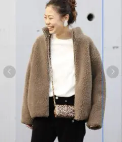 ジャーナルスタンダードレリューム フリースジャケット