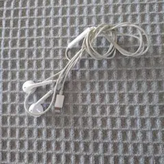 Lightning接続 イヤフォン ホワイト