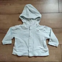 Yves Delorme フード付きトレーナー 薄水色 秋服