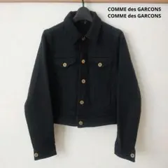 未使用　美品　コムデギャルソン　レディース　Gジャン　ブラックデニム COMME des GARCONS - 廃番 コムデギャルソン オリジナル 合皮