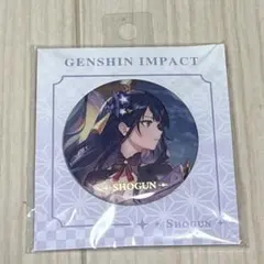 原神 Genshin Impact 雷電将軍 缶バッジ
