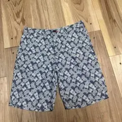 Psycho Bunnyサイコバニー ショートパンツ スカルバニー総柄 日本製Mのサムネイル
