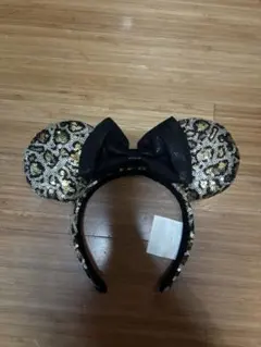 カリフォルニアディズニーカチューシャ　豹柄