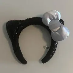 黒キティ／スパンコール／カチューシャ／ユニバ