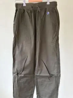 Champion オリーブ　コットンパンツ　アンクル丈