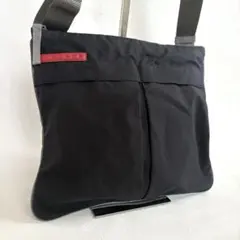 プラダスポーツ ショルダーバッグ ブラック 肩掛け 斜め掛け4VA311