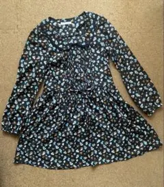LOWRYSFARM 花柄 長袖 シャツワンピース