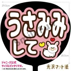 MX-0401 ファンサうちわ コンサートうちわ 文字うちわ 名前文字