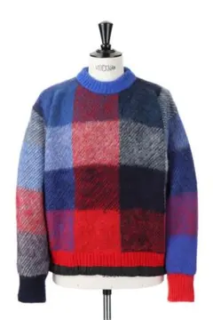 Sacai 22AW Plaid Knit Pullover サイズ3 新品 Sacai 22AW Plaid Knit Pullover サイズ3 新品 2025年最新
