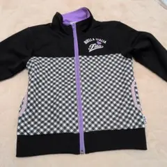 FILA チェック柄 ジップアップ ジャージ 140