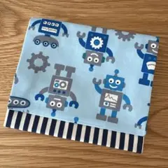 4781【2点100円、3点200円引き】ロボット柄移動ポケット