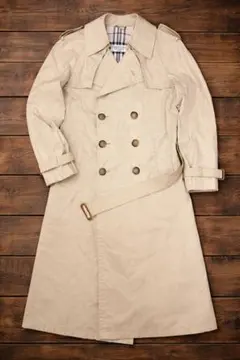 70's GIVENCHYトレンチコート ジバンシー イタリア製 ビンテージのサムネイル