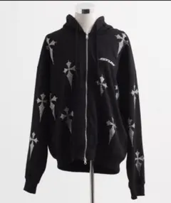 ⭐︎美品⭐︎レフレム十字架ジップパーカー ⭐︎美品⭐︎レフレム十字架ジップパーカー REFLEM/レフレム