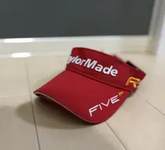 美品⭐︎ TaylorMade R9 サンバイザー レッド⭐︎