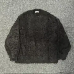【値下げOK】 wym ウィム フェザー スムース メランジニット ブラック Sのサムネイル