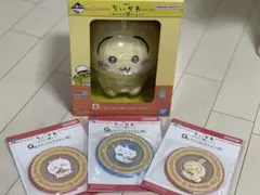 ちいかわ 一番くじ D賞　うさぎフィギュア G賞　ラバーコレクション　コースター