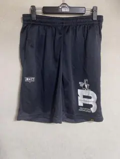 サッカージャンキー×ZETT ブラック ショートパンツ Oサイズ