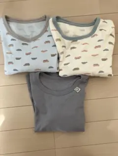 男の子用長袖Tシャツ3枚セット 110cm