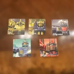 ガンダム ポテコ　シール　５種