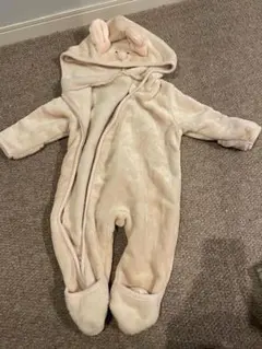 カバーオール80センチ　くまのプーさんピグレット風