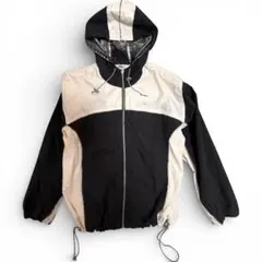 【90s】NIKE ナイロンジャケット 白タグ M バイカラー