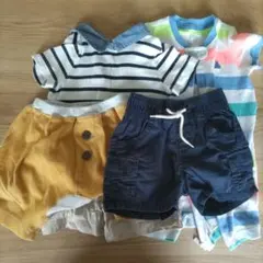 ベビー夏服セット 男の子用(Gap,BREEZE)60-70cmサイズ