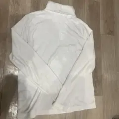 ホワイト タートルネック セーター M