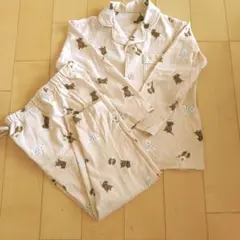 GUパジャマ 120cmピンク犬