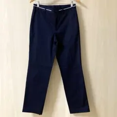 新品未使用　グリーンレーベルリラクシング　メンズスラックス　濃紺　Sサイズ