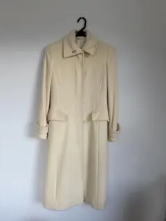 COMME CA DU MODE クリーム色 ロングコート