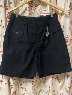 新品　ナノユニバース　ベイカー　ハーフ　パンツ　ネイビー　ショートパンツ　38のサムネイル