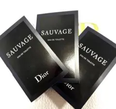 Dior SAUVAGE Eau de Toilette サンプル3本
