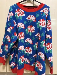 【本日限定値下げ】lanan select フラワーニットセーター