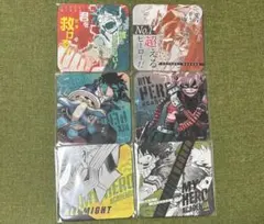 僕のヒーローアカデミア ヒロアカ 原画コースター　緑谷出久　爆豪勝己